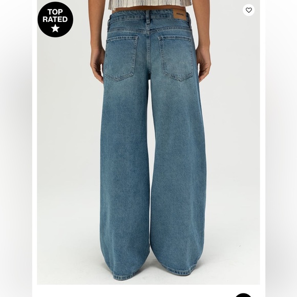 RSQ Denim Flare Jeans - Blue - Picture 2 of 6